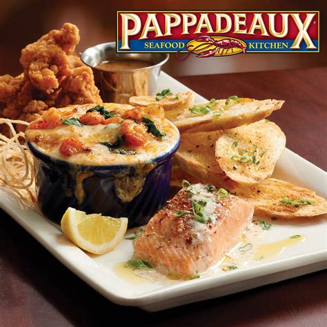 Papa dux restaurant - Pappadeaux Seafood Kitchen, menu. Find nicely cooked fried prawns, fried catfish and crab meat on the menu. The chef at this bar cooks tasty key lime pie, bread pudding and pancakes. Don't miss the opportunity to order delicious wine, lager or white wine. Based on the reviewers' opinions, waiters offer good coffee, fresh juices or tea.